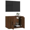 vidaXL Wall Mounted TV Cabinet Brown Oak 57x34.5x40 cm