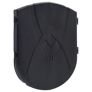 vidaXL Electric Dartboard with Darts Black Polypropylene