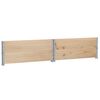vidaXL Pallet Collars 2 pcs 100x100 cm Solid Wood Pine