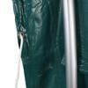 vidaXL Livestock Tent PVC 3.7x3.7 m Green