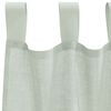 vidaXL Voile Curtains with Loops 2 pcs Light Grey 140x225 cm