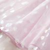 Kids' Dress with Ruffles Light Pink 128