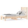 vidaXL Pull-out Day Bed without Mattress 2x(90x190) cm