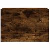 vidaXL Bathroom Wall Cabinet Smoked Oak 60x25x40 cm Engineered Wood