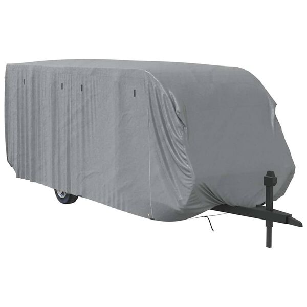 vidaXL Caravan Cover Grey 732x250x220 cm Non-woven Fabric