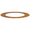 vidaXL suitable for Flat Tree Ring Brown Ø60 / 90 cm Weathering steel