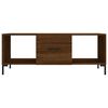 vidaXL Coffee Table Brown Oak 102x50x40 cm Engineered Wood