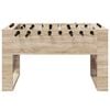 vidaXL Football Table 2 pcs Sonoma Oak 146.5 x 74 x 85 cm