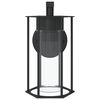 vidaXL Outdoor Wall Light Black Stainless Steel