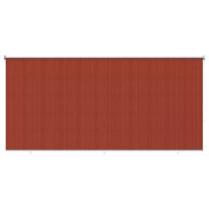 vidaXL Outdoor Roller Blind 90% UV Block Terracota 240 x 230 cm HDPE