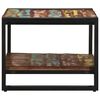vidaXL Coffee Table Multicolour 70x50x38 cm Solid Wood Reclaimed