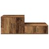 vidaXL Storage Cabinet 2 pcs Old Wood 127 x 41 x 40 cm Engineered Wood