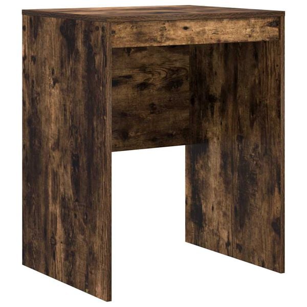 vidaXL Desk Smoked Oak 60 x 50 x 76 cm