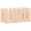 vidaXL Garden Planter with Fence Design 60x30x30 cm Solid Wood Pine