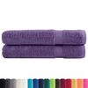 vidaXL Premium Sauna Towels SOLUND 2 pcs Purple 80x200 cm 600 gsm
