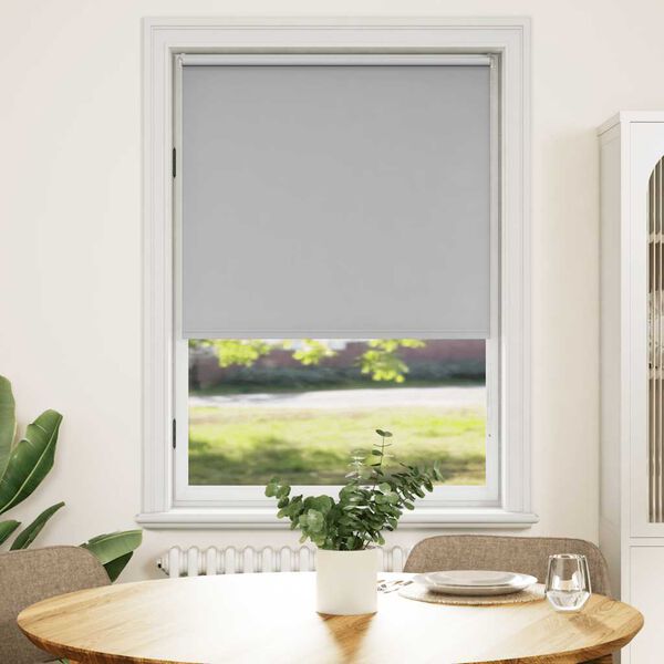 vidaXL Roller Blind Blackout 120 x 175 cm Grey