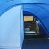 vidaXL Car Tent Octagonal Navy Blue 390 x 330 x 195 cm 180T Polyamide
