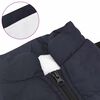 vidaXL Dog Coat Navy Blue L28