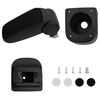vidaXL Car Armrest for VW POLO 6R/6C (2009-2017) Black 12x34x(35-47) cm ABS