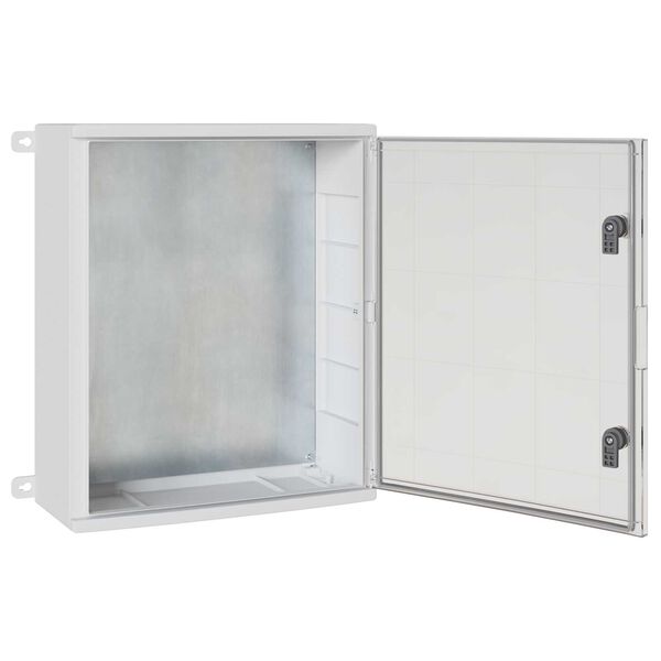 vidaXL Control Cabinet Grey 50 x 22 x 60 cm ABS Plastic