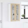 vidaXL Hanging Cabinet Sonoma Oak 60 x 31 x 100 cm Engineered Wood