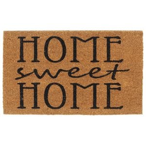 vidaXL Door Mat Natural 45x75 cm Tufted Coir