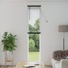 vidaXL Venetian Blind Manual Adjustable Black 213 x 40 cm PVC