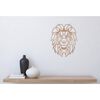 Homemania Wall Decoration Lion 40x50 cm Steel Copper