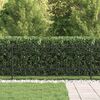 vidaXL Spike Ring Fence Black 200 x 130 cm Powder-Coated Steel