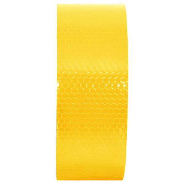 vidaXL Reflective Tape Yellow 5 cmx20 m PVC