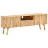 vidaXL TV Cabinet 140x30x49 cm Solid Mango Wood