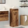 vidaXL Bathroom Cabinet Old wood 32 x 34 x 90 cm Engineered wood