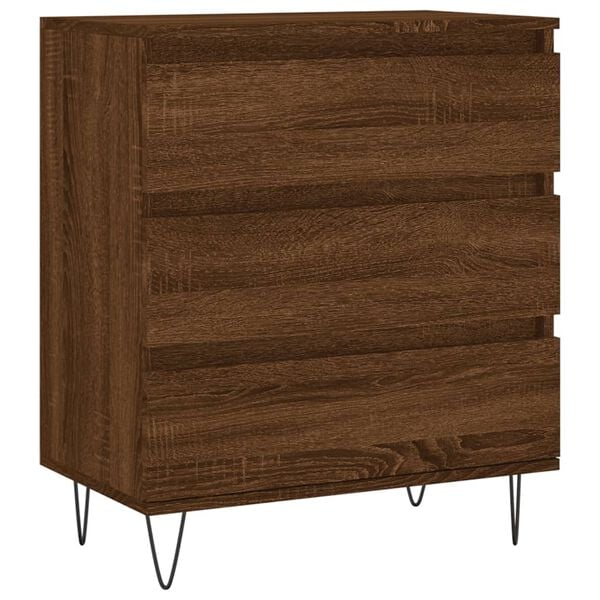 vidaXL Sideboard Brown Oak 60x35x70 cm Engineered Wood
