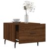 vidaXL Coffee Table Brown Oak 50x50x40 cm Engineered Wood