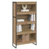 vidaXL Book Cabinet 2 pcs Artisian Oak 80 x 30 x 155 cm