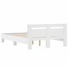 vidaXL Bed Frame without Mattress White 135x190 cm Double
