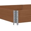 vidaXL Garden Planter Brown 150x100 cm Solid Wood Pine