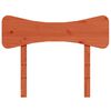 vidaXL Headboard Wax Brown 90 cm Solid Wood Pine