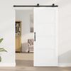 vidaXL Sliding Door ORKDAL White 83 x 202 cm Solid Pine Wood