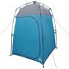 vidaXL Shower Tent Folding with Storage Blue 160 x 160 x 227 cm Steel