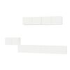vidaXL 5 Piece TV Cabinet Set White Engineered Wood