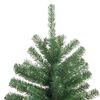 vidaXL Artificial Hinged Christmas Tree Green 150 cm PVC and Metal