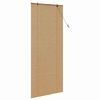 vidaXL Roller Blind with Curtains Manual Brown 80 x 220 cm Bamboo