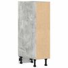 vidaXL Bottom Cabinet Riga Concrete Grey 20x44.5x81.5 cm Engineered Wood