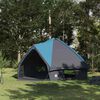 vidaXL Teepee Tent with Roof Blue and Grey 567 x 470 x 242 cm