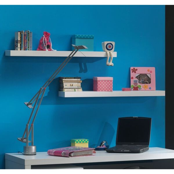 Vipack Wall Shelf Set Lara 2 pcs Wood White