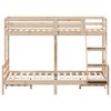 vidaXL Bunk Bed without Mattress 80x200/140x200 cm Solid Wood