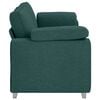 vidaXL Sofa Dark Green 219 x 77 x 82 cm Fabric