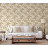 DUTCH WALLCOVERINGS Wallpaper Tropical Beige and Gold