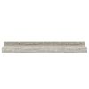 vidaXL Wall Shelves 2 pcs Concrete Grey 40x9x3 cm